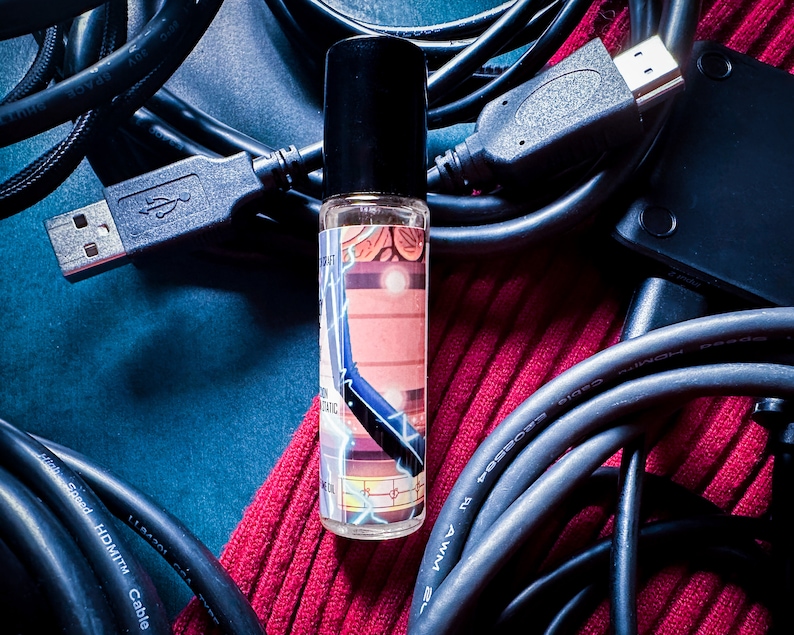 Vox Hazbin Hotel "Obey N Pay" Perfume Oil Roller Ball image 3