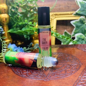 The Evil Queen - Halloween Snow White Grimm&#39;s Fairy Tale Inspired Perfume Oil Roller Ball