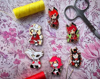 Demon Doll Hazbin Hotel Enamel Pin : Hotel Edition