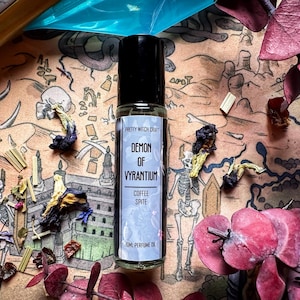 ルカニス - ヴィランティウムの悪魔 - ドラゴンエイジ ヴェールガード - キャラクターにインスパイアされたパフュームオイル - コーヒーとレザー