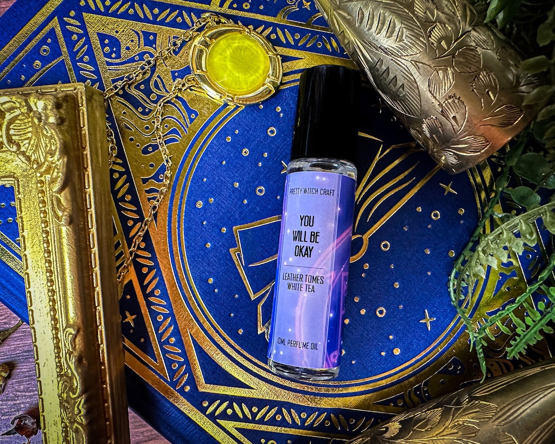 Stolas Helluva Boss White Tea and Books Perfume Oil Roller Ball - Etsy