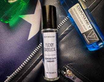 Jodidamente diabólico - The Boys Inspired - "Tierra arrasada" Cedro, ron y café - Aceite perfumado en roll-on