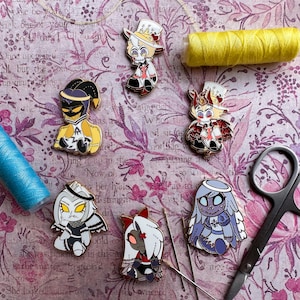 Demon Doll Hazbin Hotel Enamel Pin : Angel Edition