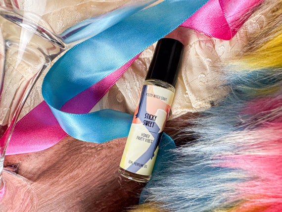 Bee-lzebub Helluva Boss Honey and Cotton Candy Perfume Oil Roller Ball