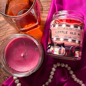 Mimzy Hazbin Hotel &quot;Little Old Me&quot; Inspired Soy Candle