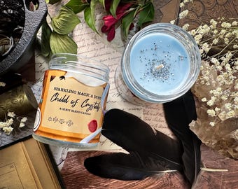 Child of Crystals - Richeh - WHA Inspired Soy Candle - Sparkling Ginger and Rice Powder Scented