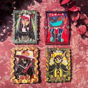 READY TO SHIP Hazbin Hotel - Religious Corruption -  Enamel Pin Set