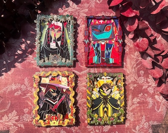 READY TO SHIP Hazbin Hotel - Religious Corruption -  Enamel Pin Set