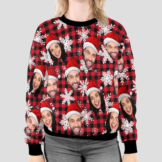 Maglione Natalizio Satanico Divertente, Brutto Felpa, Uomo E Donna, Nero, #MC - Foto 2