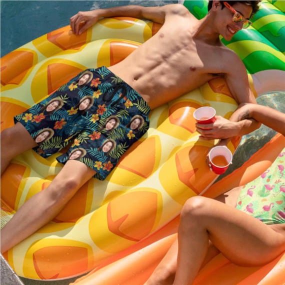 Maillot de bain homme flamant rose hotsell