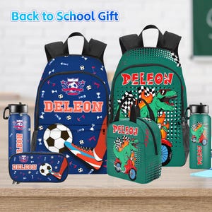 Custom Backpack with Name,Personalized Monster Backpack,Custom Name Backpack for Boy,Custom Name Book Bag,Best Back to School Gifts