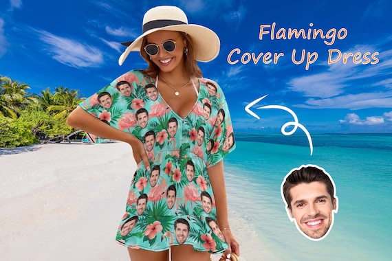 Flamingo beach cover up on sale