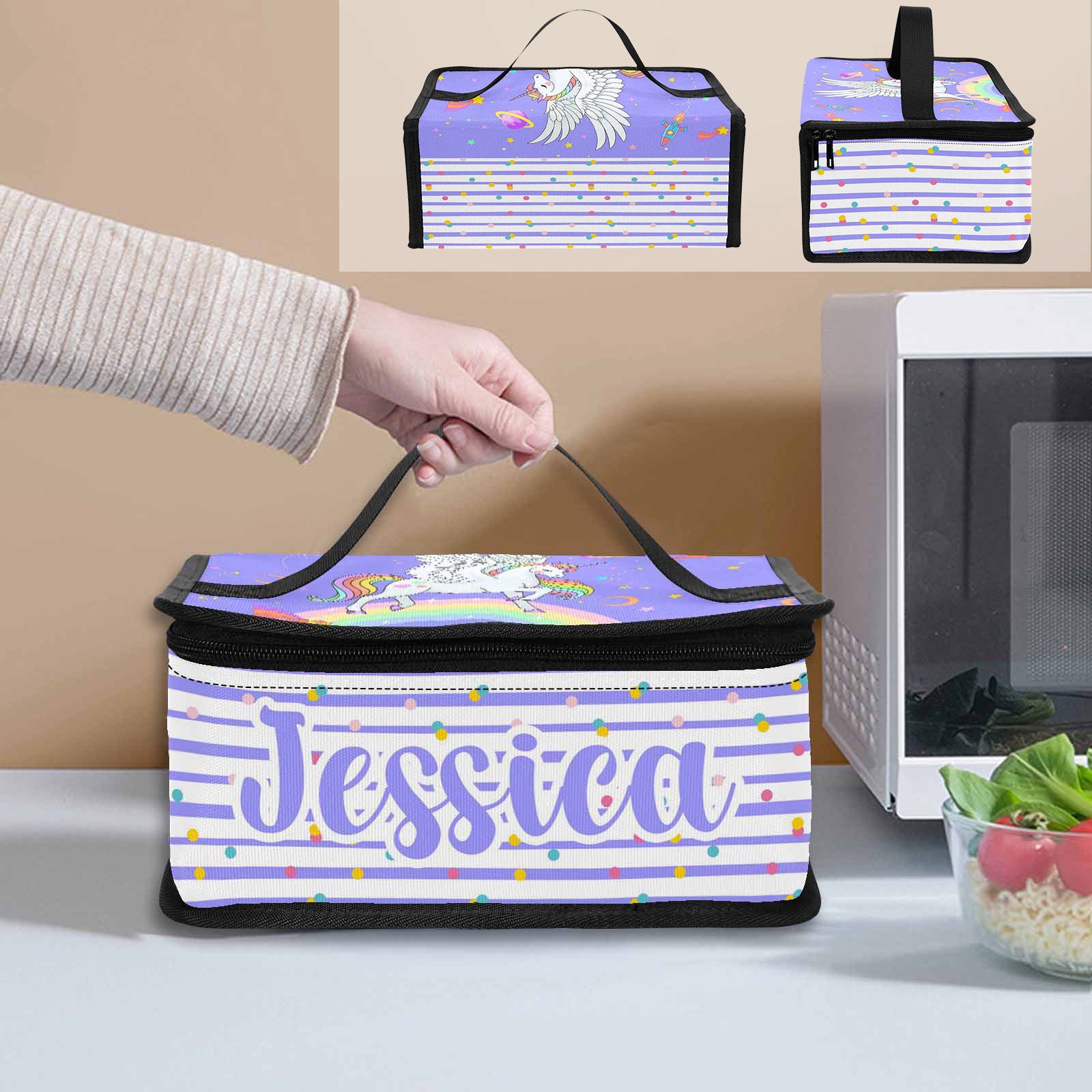 Custom Lunch Bags With Name for Kids Personalized Lunch Bag - Etsy