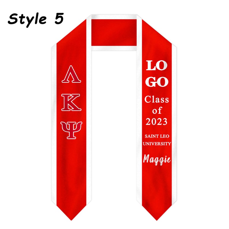 Custom Graduation Stoles/sashes Personalized Graduation Stole Etsy