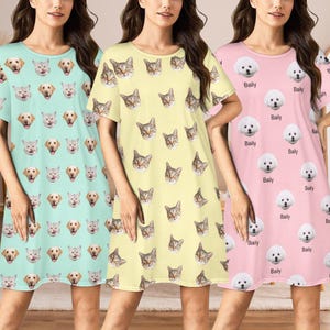 Pijama con foto personalizada de la cara de tu mascota