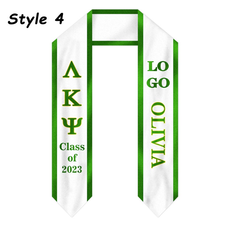 Custom Graduation Stoles/sashes Personalized Graduation Stole Etsy