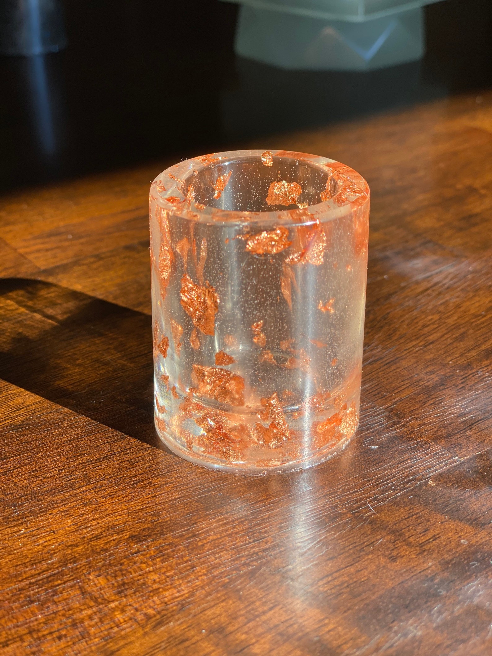 Custom pair of resin shot glasses Etsy