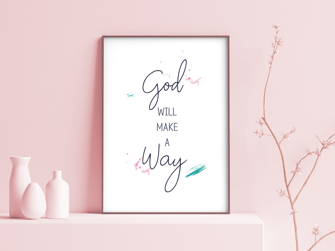 God Will Make A Way Bible Verse