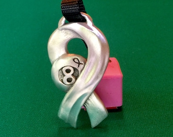 Cuedusters Billard Ribbon 8 Zinn Kreidehalter Mit Kreide