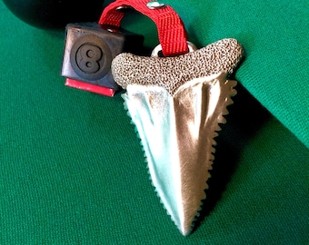 Cuedusters Billard Haifisch Zahn Zinn Kreide Halter Mit Kreide