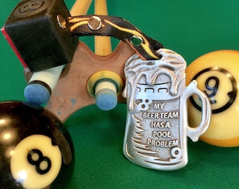 Cuedusters Billard Bier Team Zinn Kreidehalter Mit Kreide