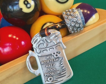 Cuedusters ComboliciousBeer Team Zinn Chalkhalter für Taom Chalk - wird nicht mit Kreide verkauft