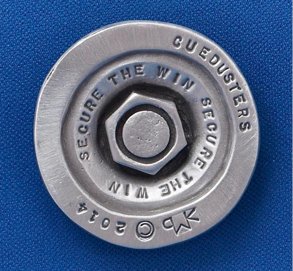 Cuedusters SECURE THE WIN Dezign8tor billiards Pocket Marker Etsy