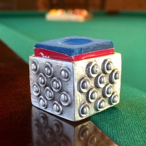 Cuedusters Chalk Tub Armored Billiards Chalk Holder for Chalk comes with