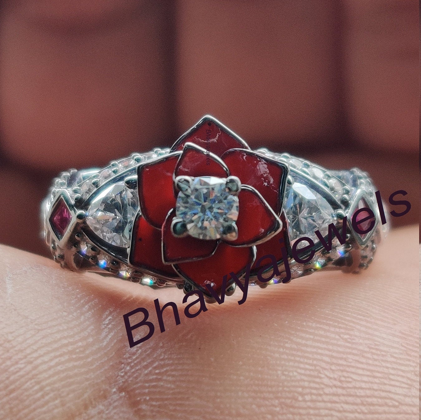 Vancaro rose ring sale