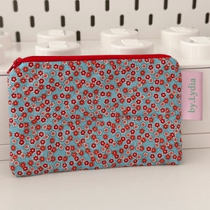Small Flat Pouch - Flower Firework