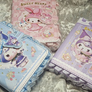 Cute Cartoon Notebook - Stationery. Cinna, Mel, Kitty, Ku, Pom - Kids Daily Weekly Agenda Planner