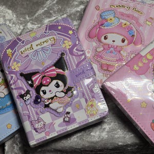 Cute Cartoon Notebook - Stationery. Cinna, Mel, Kitty, Ku, Pom - Kids Daily Weekly Agenda Planner