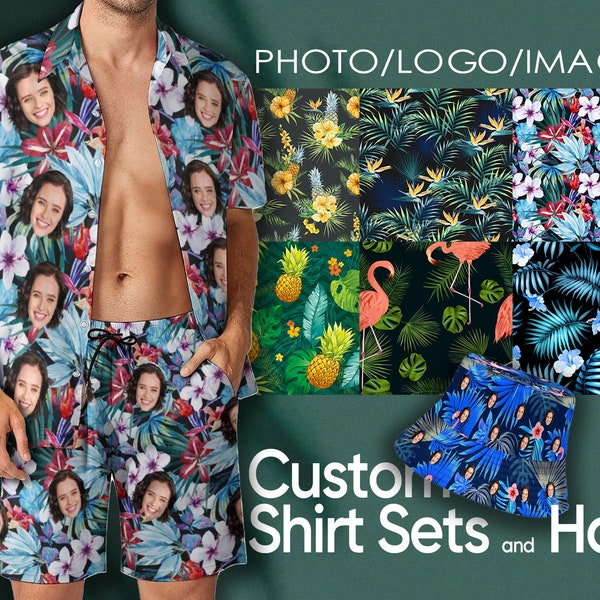 Hawaiian Print Bucket Hat Etsy