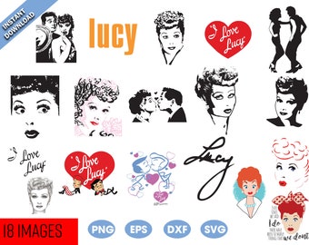 Download I Love Lucy Svg Etsy