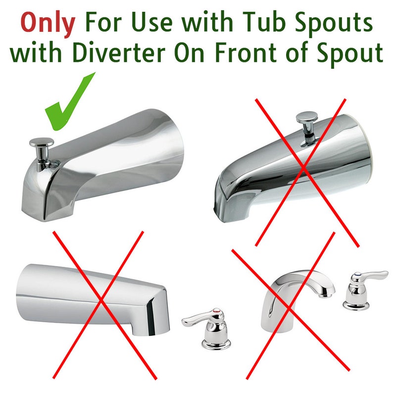 Wondurdog Deluxe Bathtub Spout Dog Wash Kit With Water Pressure Control