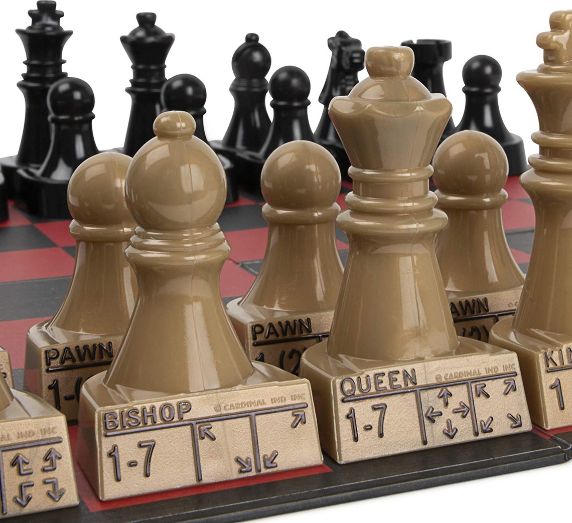 Chess Teacher Board Game elegant chess set for Learning Etsy