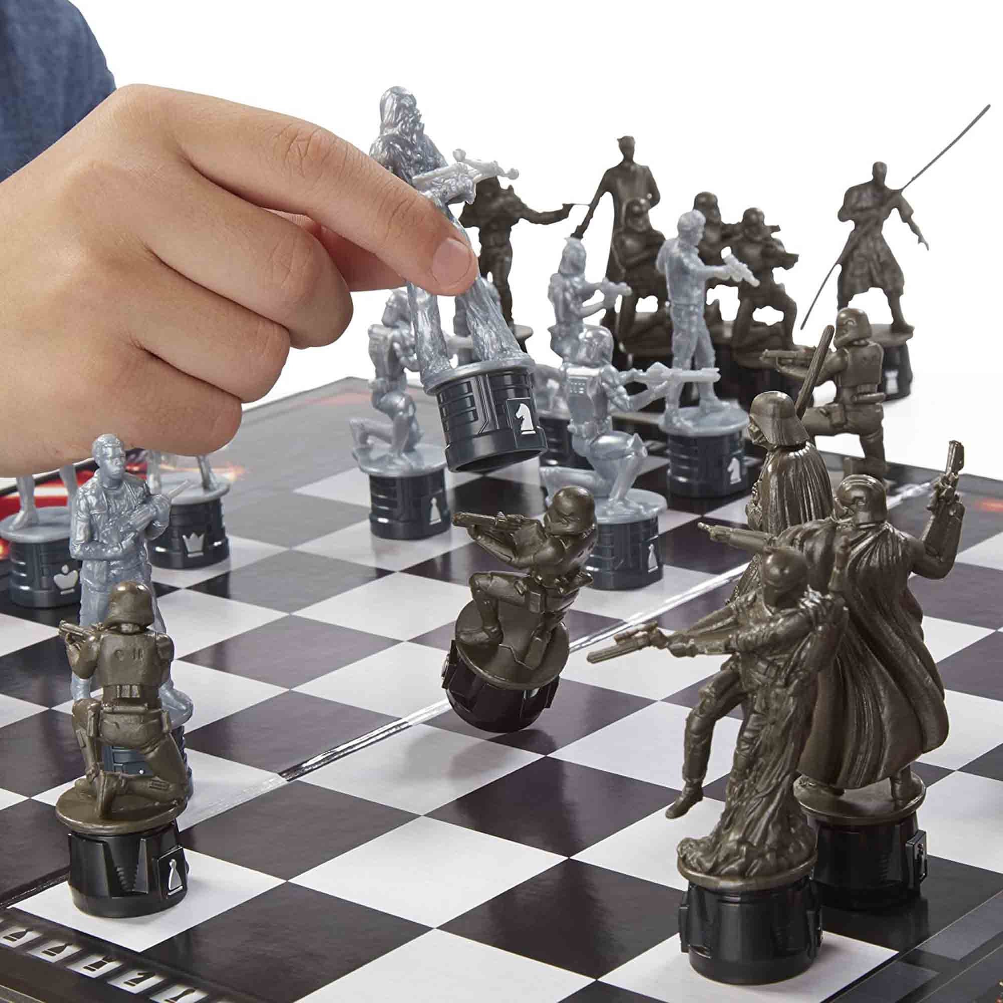 Star Wars Chess set Handmade Star Wars Chess Vintage Chess Etsy