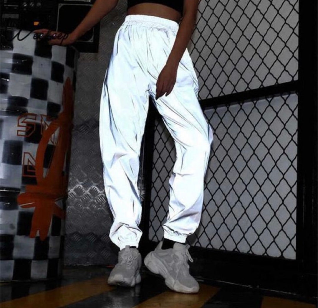 Pantalones Jogger reflectantes - Etsy España