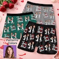 Custom Couple Face Men’s Boxer Briefs– Anniversary gift for Man/Husband/Boyfriend