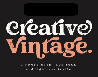 Download Vintage Font Svg Etsy