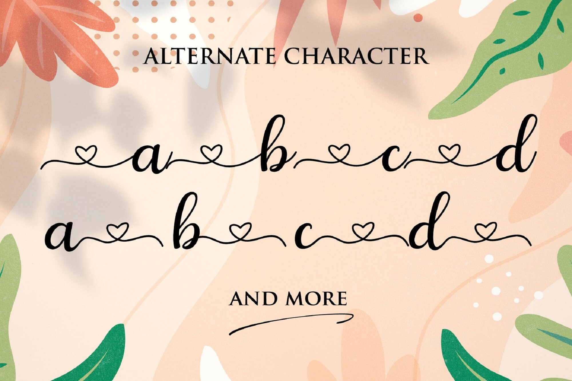 Helena Sweety Script Font Heart Swirl Font Heart Font Swash Etsy