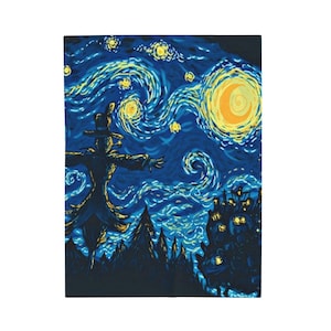 Copy of Howl&#39;s Moving Castle Plush Blanket