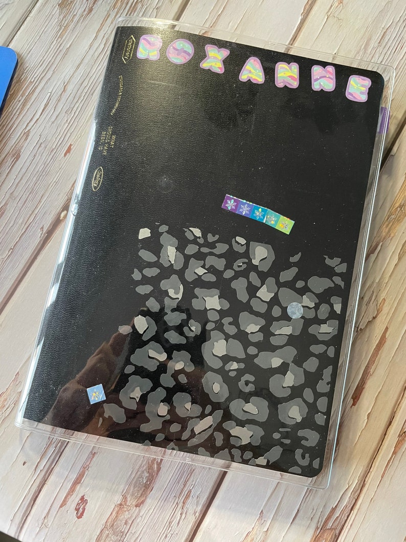 Clear A5 cover for journals planners notebooks jelly cover Etsy