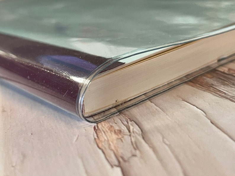 Clear A5 cover for journals planners notebooks jelly cover Etsy