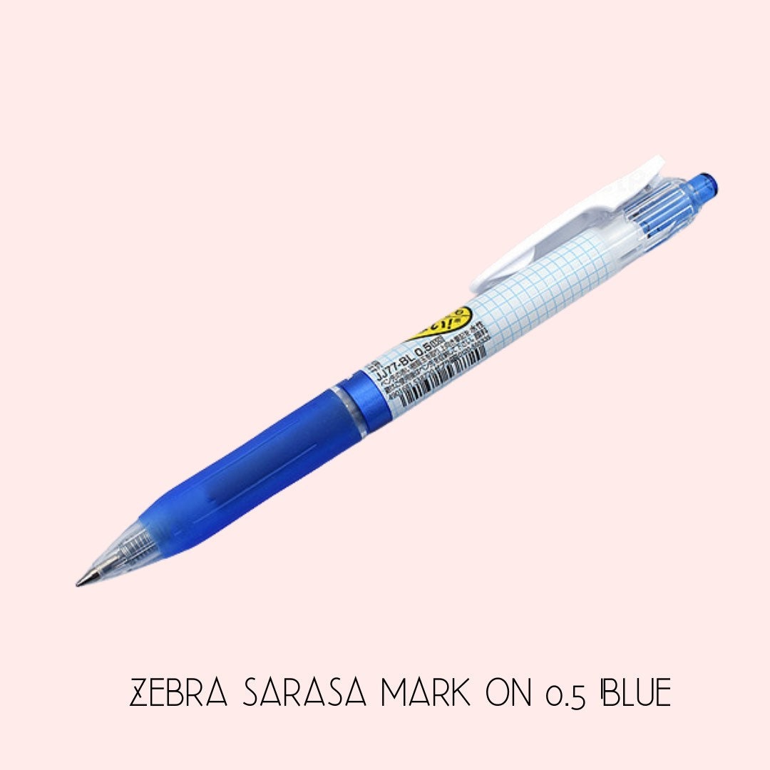 Zebra Sarasa Mark On Gel Pen Japanese Stationery Cute Etsy Uk