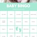 40 Baby Shower Bingo Boards Printable Pre-filled Cards Party - Etsy Canada