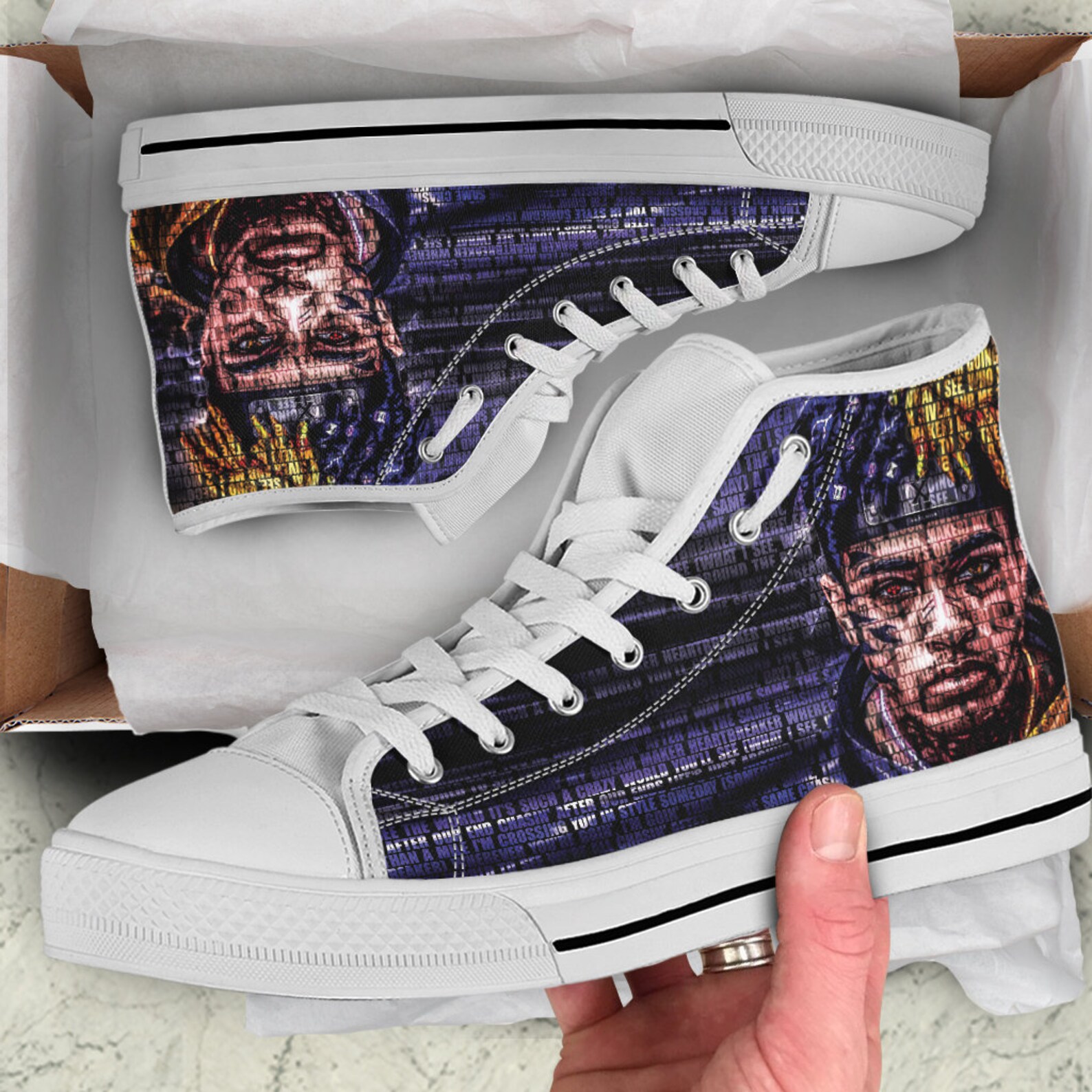 custom xxxtentacion shoes