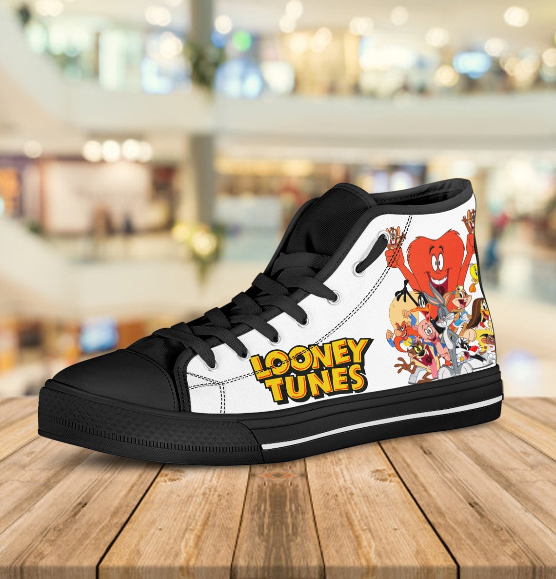 looney tunes custom shoes