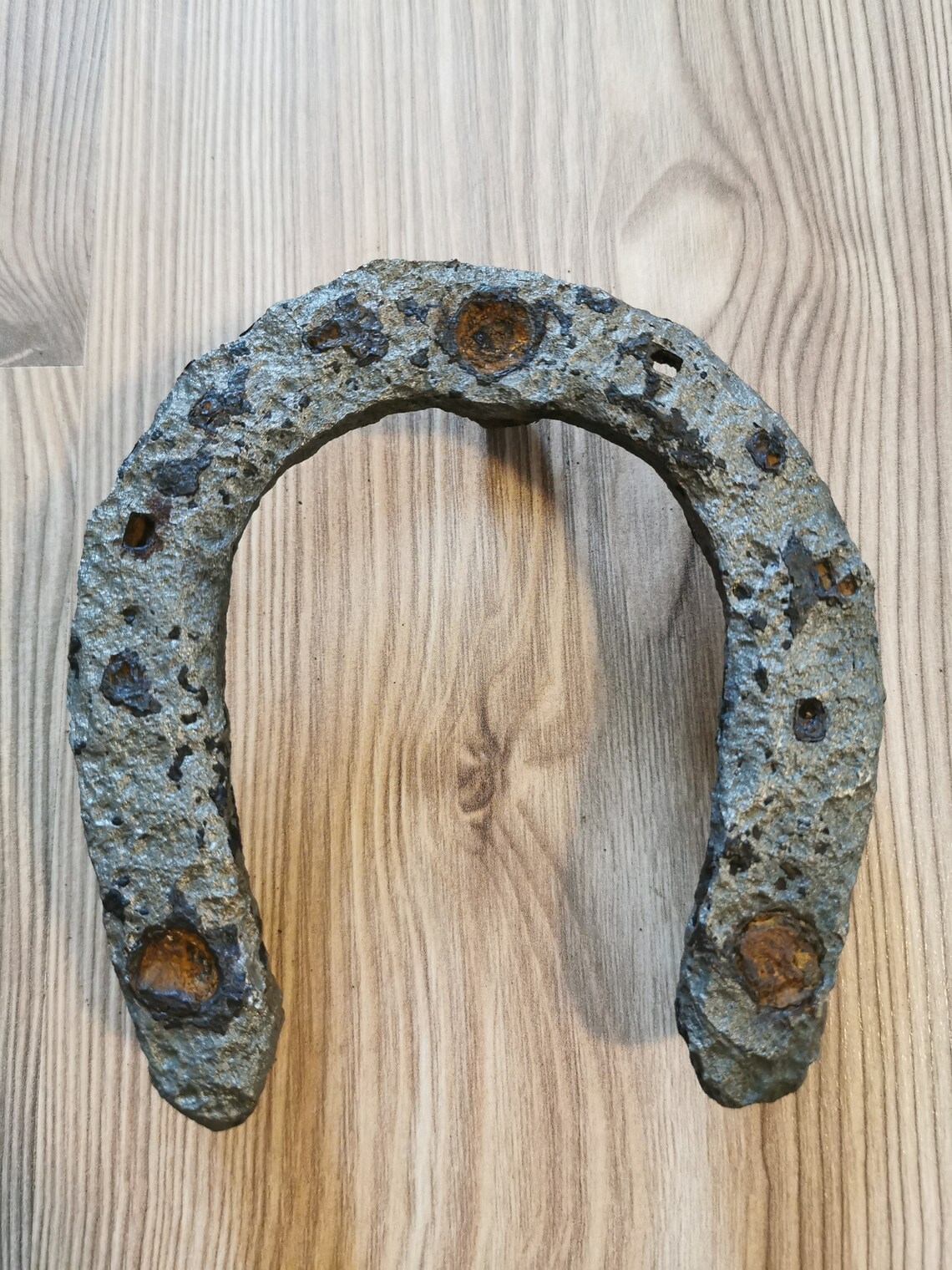 Antique Horseshoe Original Relic WWI WWII Vintage Hand Iron