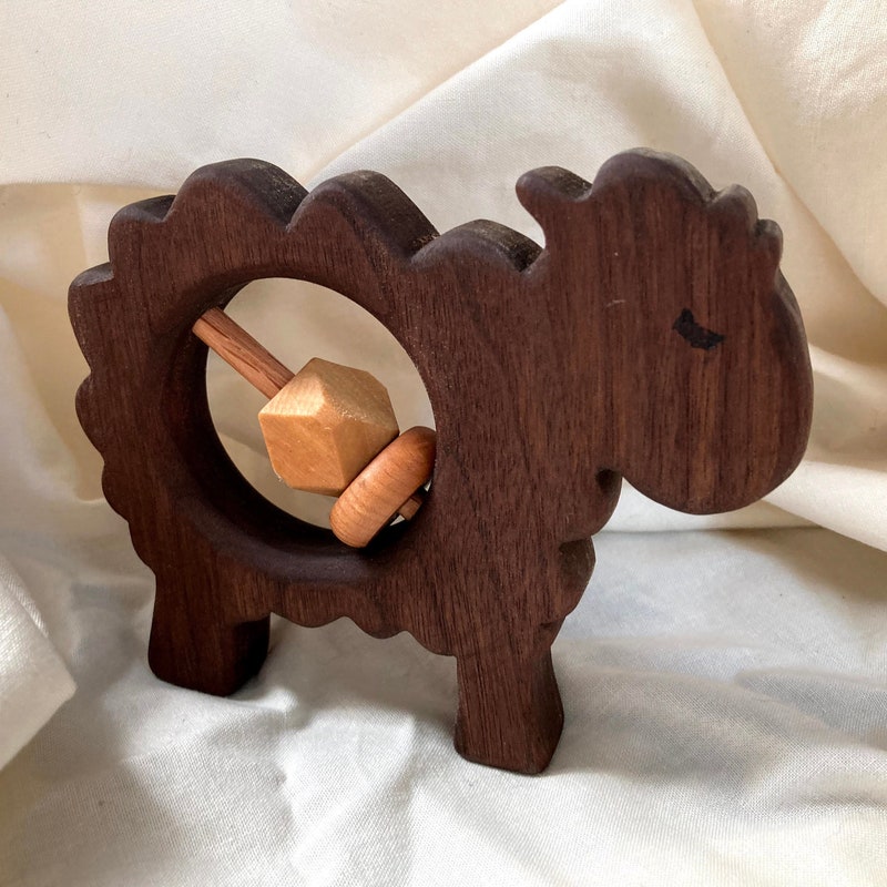Sheep Rattle and Toy - Etsy